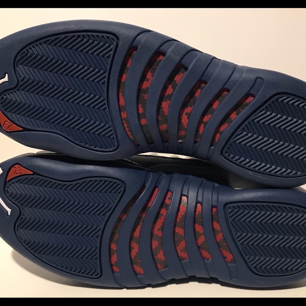 NEW DS 2004 NIKE AIR JORDAN 12 XII FRENCH BLUE Sz 10 Supreme I III IV VI VII XI - Picture 8 of 14